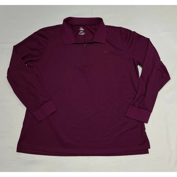 Mofiz Tops - Mofiz Sweatshirt Womens XL Purple 1/4 Zip Pullover Activewear Casual Golf